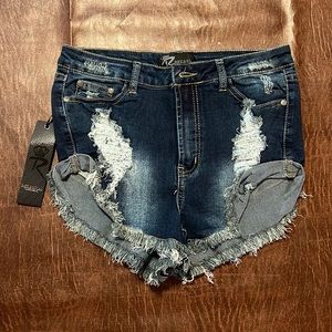 New with tag Rock & Royal jean shorts